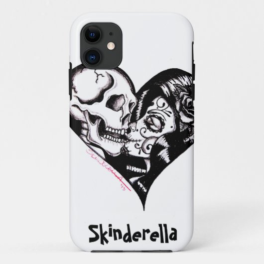 Skinderella -電話箱著"ハートキス"の Case-Mate iPhoneケース (裏面)