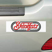 skinifatz、Woodbridge VA。、703-550-9252 バンパーステッカー (車上)