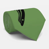 Skinkのトカゲのタイ ネクタイ (ロール)