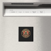 Skinwalker Detection Agency Funny Cryptid Skinwalk マグネット (インサイチュ (食洗機))