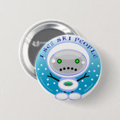 Skipeople 缶バッジ (正面&裏面)