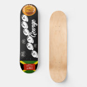 SKIPPA GEORGE 8 1/4"スケートボードデッキ スケートボード (正面)