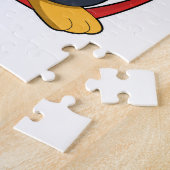 Skipping rope.PNGとフィットネス時のペンギン ジグソーパズル (側面)