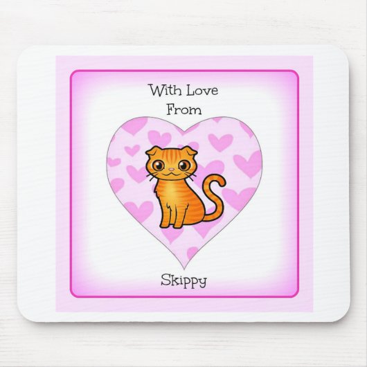 Skippy Likes Your Mouse マウスパッド (正面)