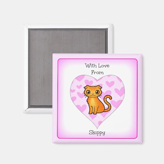 Skippy Sticks to It マグネット (正面/裏面)