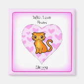 Skippy Sticks to It マグネット (正面)