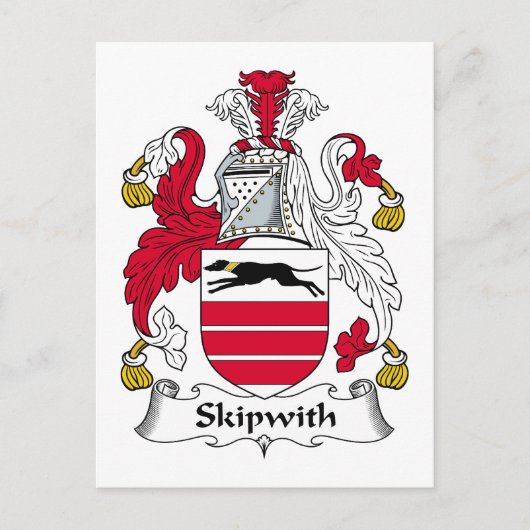 Skipwith家紋 ポストカード (正面)
