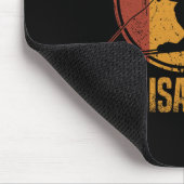 Skisaurus Funny Skiing Dino Ski Dinosaur Skiing Di マウスパッド (コーナー)