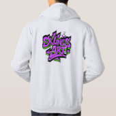 SklinesArt – Bold Graffiti Logo  パーカ (裏面)