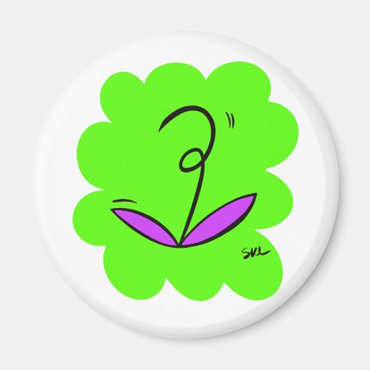 SklinesArt – Bold Logo マグネット (正面)