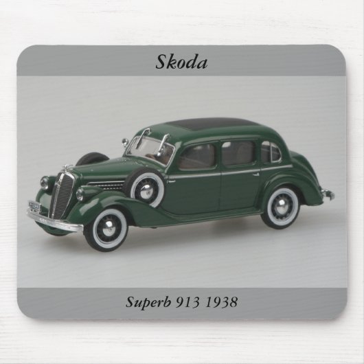 Skodaすばらしい913 1938年のマウスパッド マウスパッド (正面)