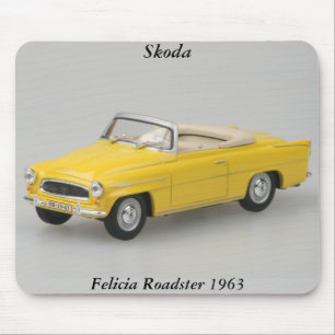 Skodaのフェリシアのロードスターの1963年のマウスパッド マウスパッド