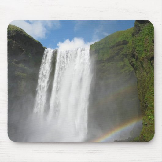 Skogafoss マウスパッド (正面)