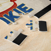 Skokie Illinois Apple - Vintage Travel ジグソーパズル (側面)