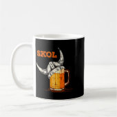 Skol Nordic Viking Helmet Drinking Gl  コーヒーマグカップ (左)