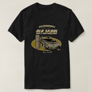 Skoolのおもしろいで古い復帰一流のスタイル Tシャツ