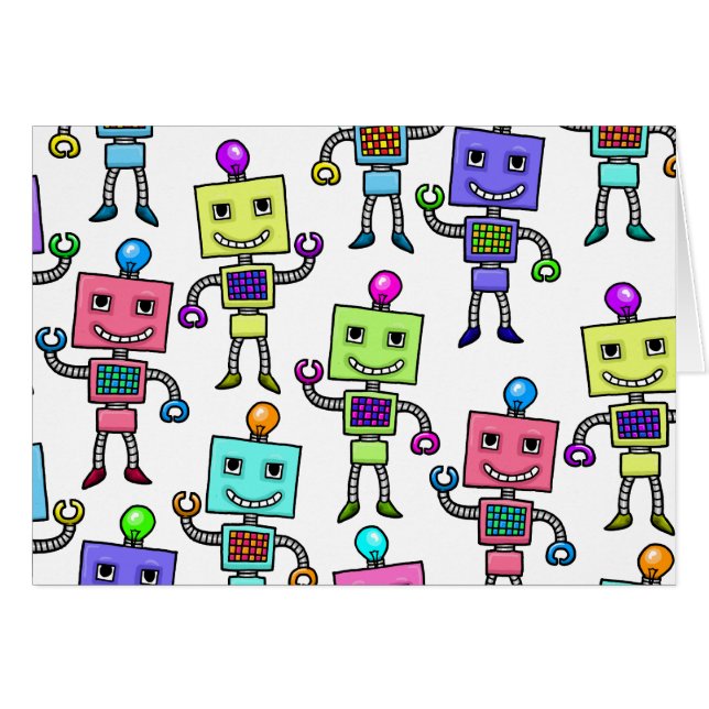 Skoolの古いレトロのロボット (正面横)