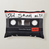 Skoolの古い組合せはブラシをかけましたポリエステル枕16"にx12 " アクセントクッション (裏面)