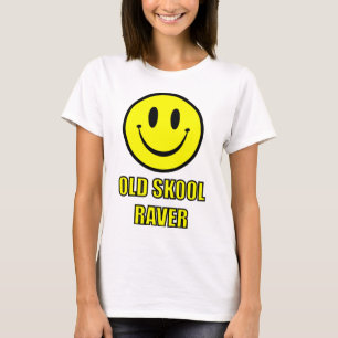 Skoolの古いRaver Tシャツ