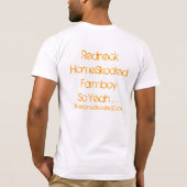 skooled im家 tシャツ (裏面)