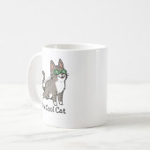 Skooterのマグ1のクールな猫 コーヒーマグカップ (正面左)