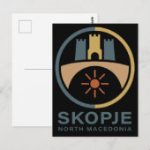 Skopje North Macedonia Europe ポストカード (正面/裏面)