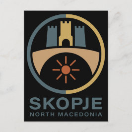 Skopje North Macedonia Europe ポストカード