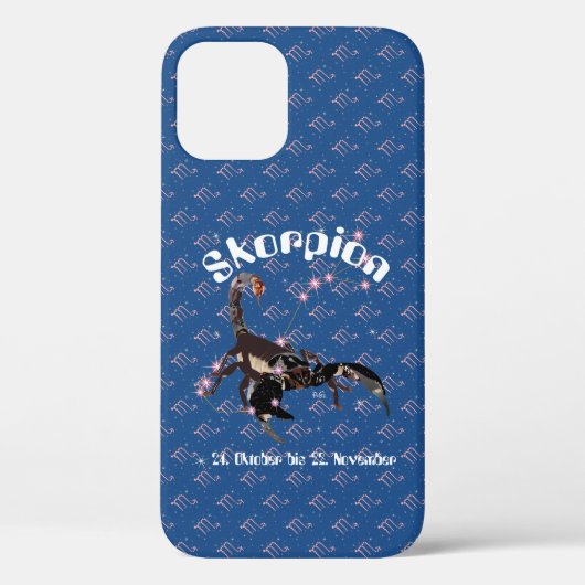 Skorpion 24. Okt. - 22. Nov. Apple iPhone Hülle Case-Mate iPhoneケース (裏面)