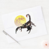 Skorpion Aufkleber スクエアシール (封筒)