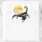 Skorpion Aufkleber スクエアシール (バッグ)