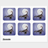 Skorpion Aufkleber スクエアシール (シート)