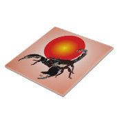 Skorpion Keramik Fotofliese タイル (側面)