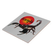 Skorpion Keramik Fotofliese タイル (側面)