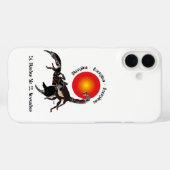Skorpion - Sternzeichen iPhone Hülle Case-Mate iPhoneケース (裏面 (横))