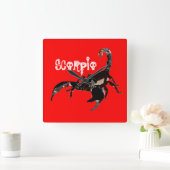 Skorpion Uhr スクエア壁時計 (ホーム)