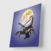 Skorpion Uhr スクエア壁時計 (傾斜)