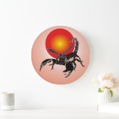 Skorpion Uhr ラージ壁時計 (ホーム)