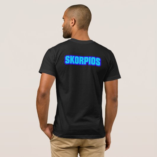 Skorpiosシャツ2 Tシャツ (裏面フル)