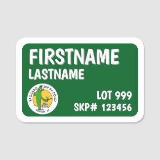 SKPサグアーロCO-OPネームバッジ 名札