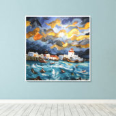 Skreth キャンバスプリント (インサイチュ (ウッドフロア))