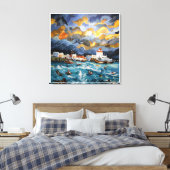 Skreth キャンバスプリント (インサイチュ (寝室))