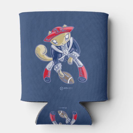 Skribbles: Go Patriots 缶クーラー (裏面)