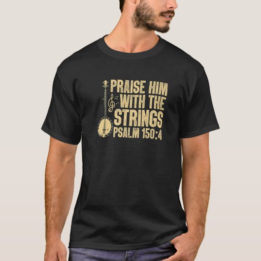 Skristian Guitar Psalm 150 Tシャツ (正面)
