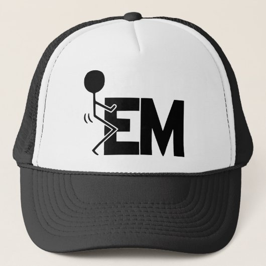 Skru-emスティックフィギュア#USAPatriotGraphics © キャップ (正面)