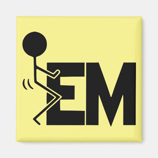 Skru-emスティックフィギュア#USAPatriotGraphics © マグネット (正面)