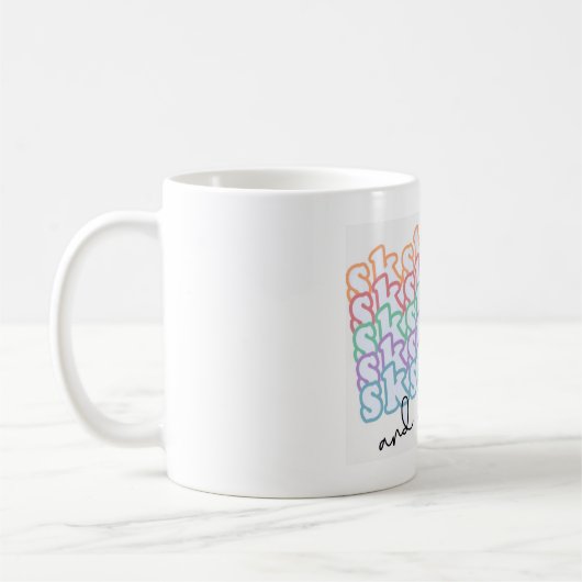 SKSKと私はマグカップ コーヒーマグカップ (左)