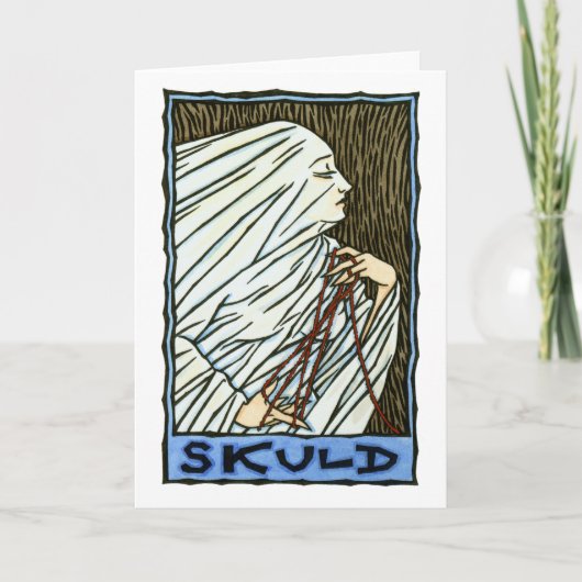 Skuld Greeting Card カード (正面)