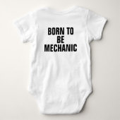 SKULETONS BHQ Mechanic ベビーボディスーツ (裏面)