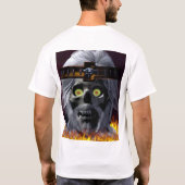 Skull古い王 Tシャツ (裏面)