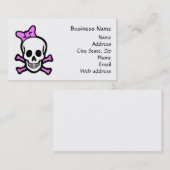 Skull氏の名刺 名刺 (正面/裏面)